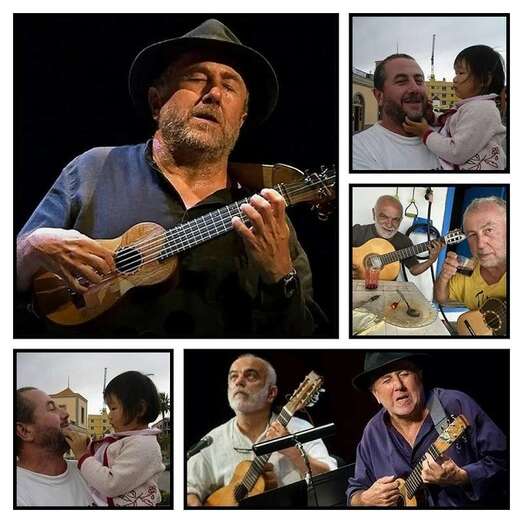 Collage de Domingo El Colorao/Francisco Javier Burón.